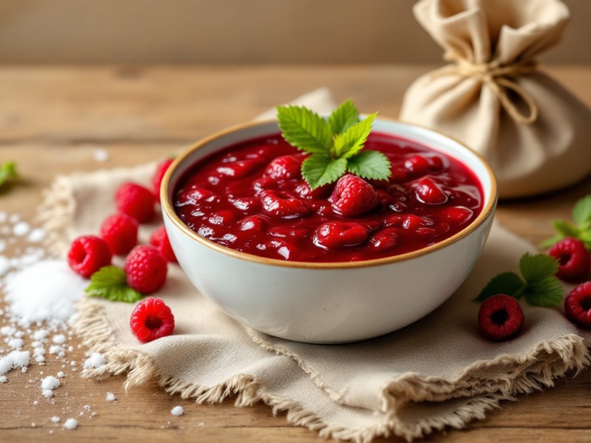 Recette facile de confiture de framboises maison