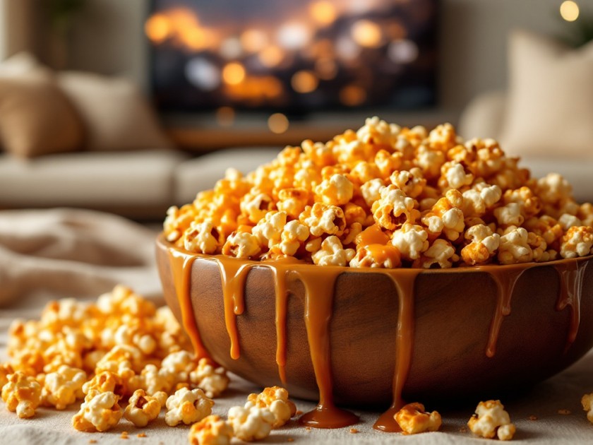 Pop Corn Caramélisé Maison