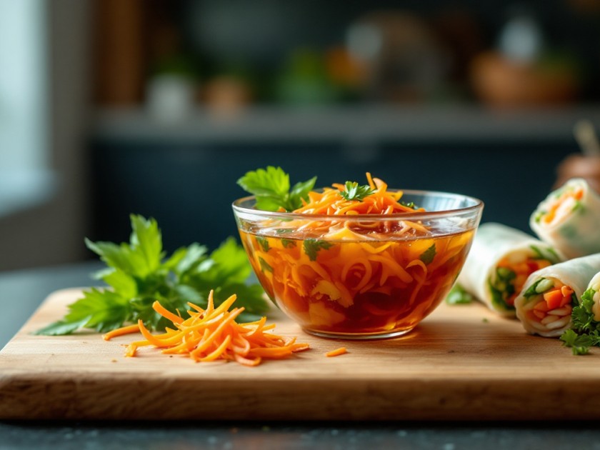Sauce Thaïlandaise Idéale pour Rouleaux de Printemps