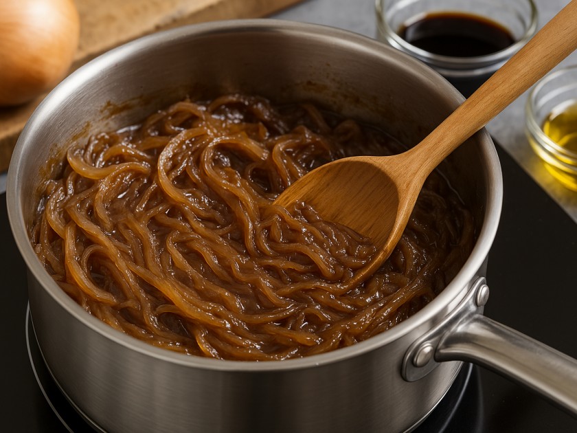 Confit d'Oignons Rapide et Savoureux