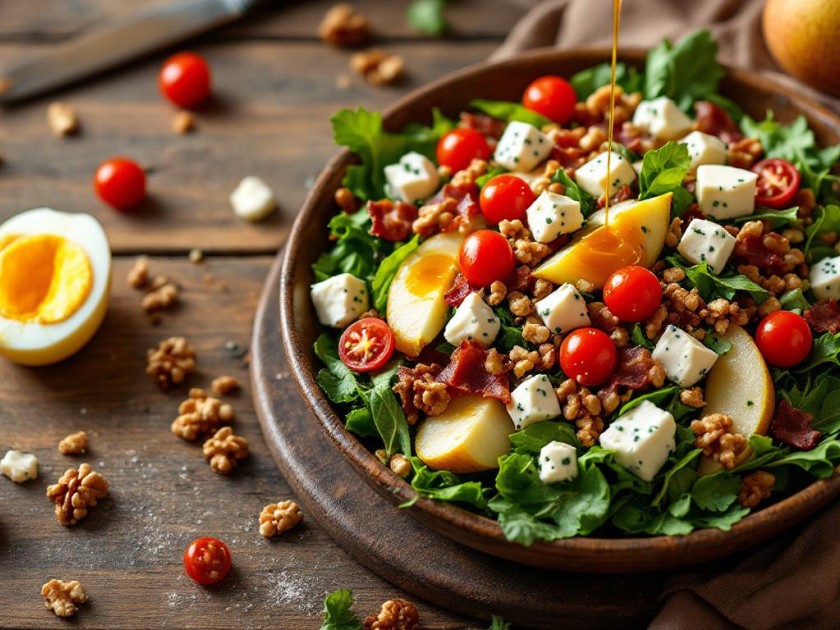 Salade d'Automne Gourmande et Facile à Préparer