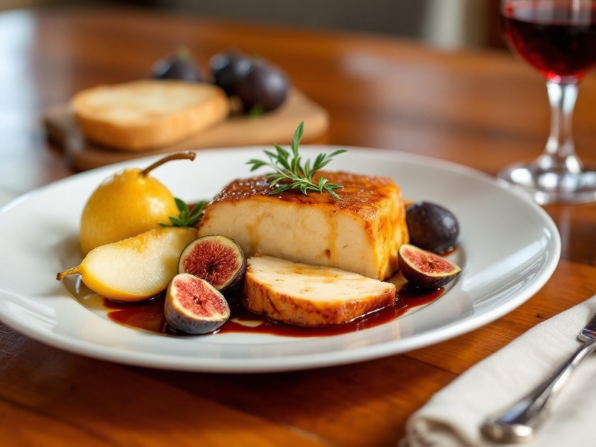 Foie Gras Poêlé aux Fruits de Saison : Élégance Culinaire