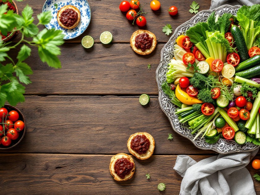 Crudités et Tartines Grillées à l'Anchoïade : Une Recette Savoureuse et Apero
