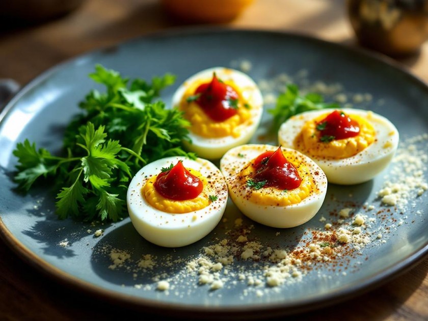 Oeufs Durs à la Jean-Baptiste : Recette Rapide et Savoureuse
