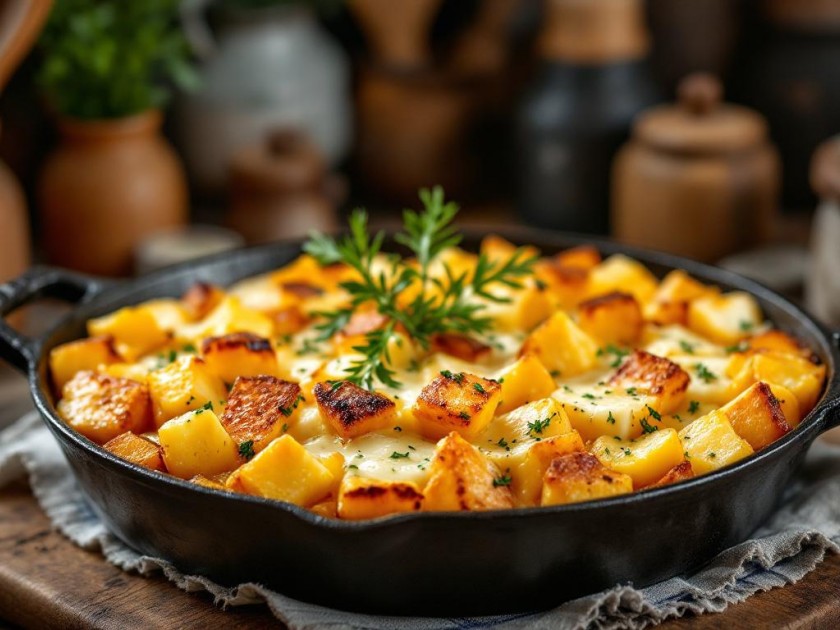 Truffade Auvergnate : Recette Traditionnelle du Cantal