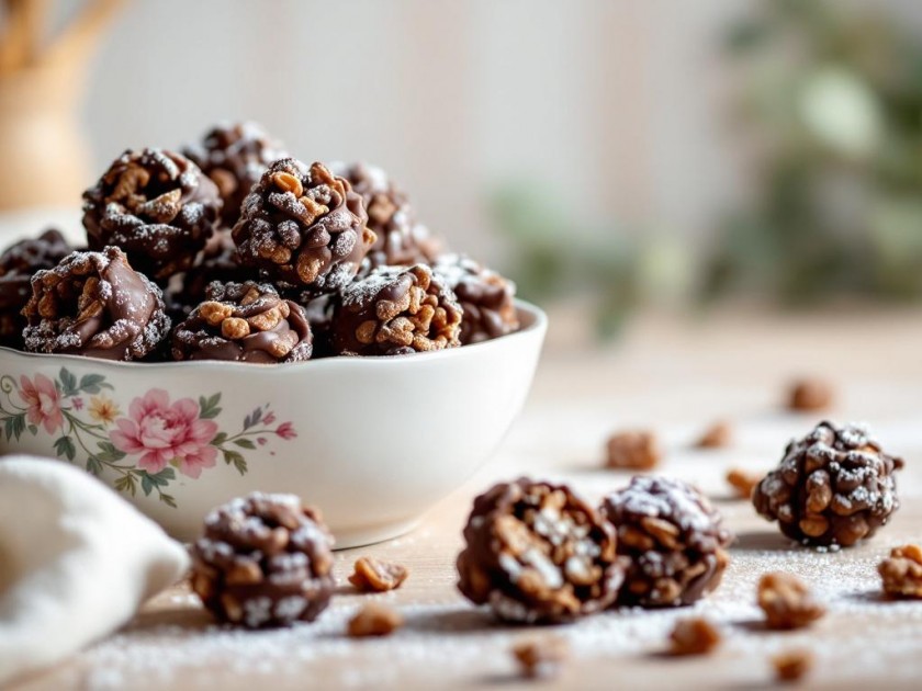 Roses des Sables au Chocolat Poudré : Recette Facile et Rapide