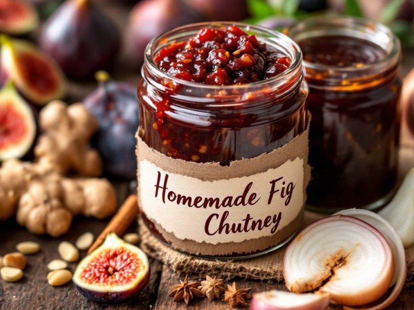 Chutney de Figues Maison : Conserve Délicieuse et Aromatique