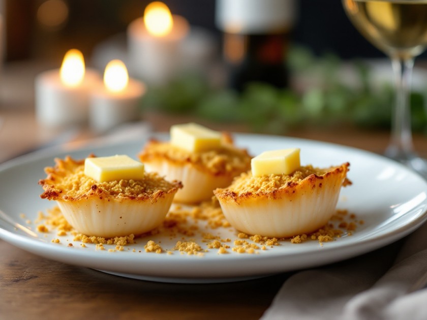 Recette de Coquilles Saint-Jacques aux Échalotes et Vin Blanc