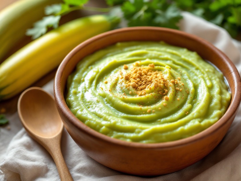 Délicieuse Purée de Courgettes Crémeuse