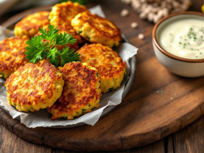 Beignets croustillants de fleurs de courgette