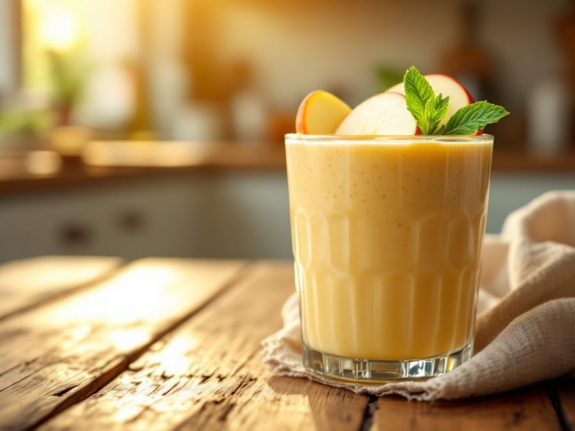 Smoothie Pomme Crémeux et Rafraîchissant