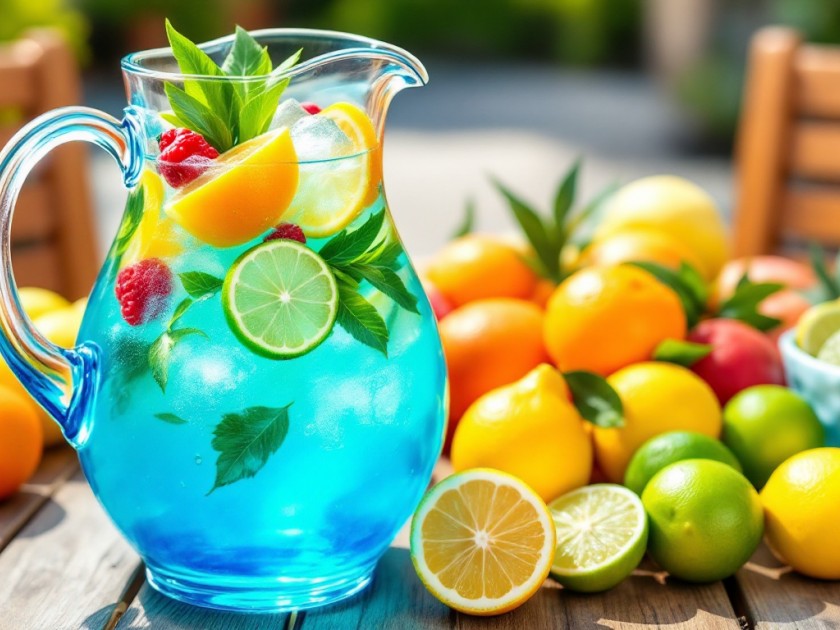 Cocktail Rafraîchissant Eau de Mer