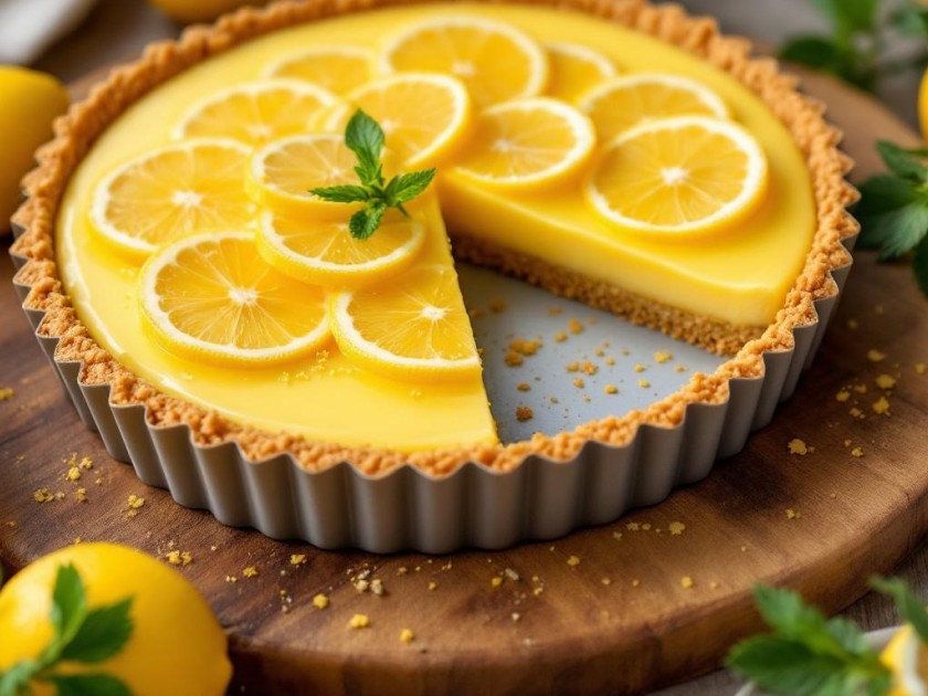 Tarte au Citron Sans Cuisson : Dessert Frais et Rapide