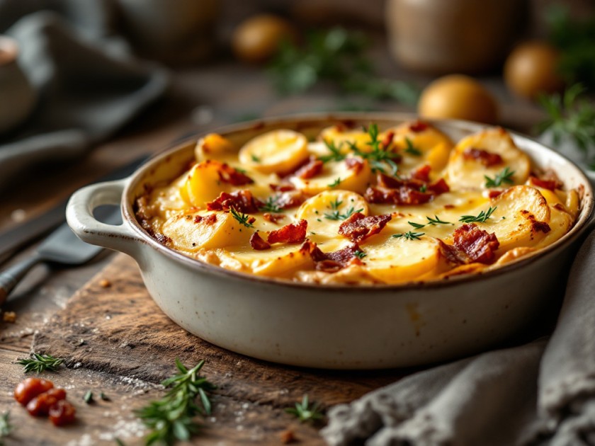 Tartiflette Crémeuse au Camembert
