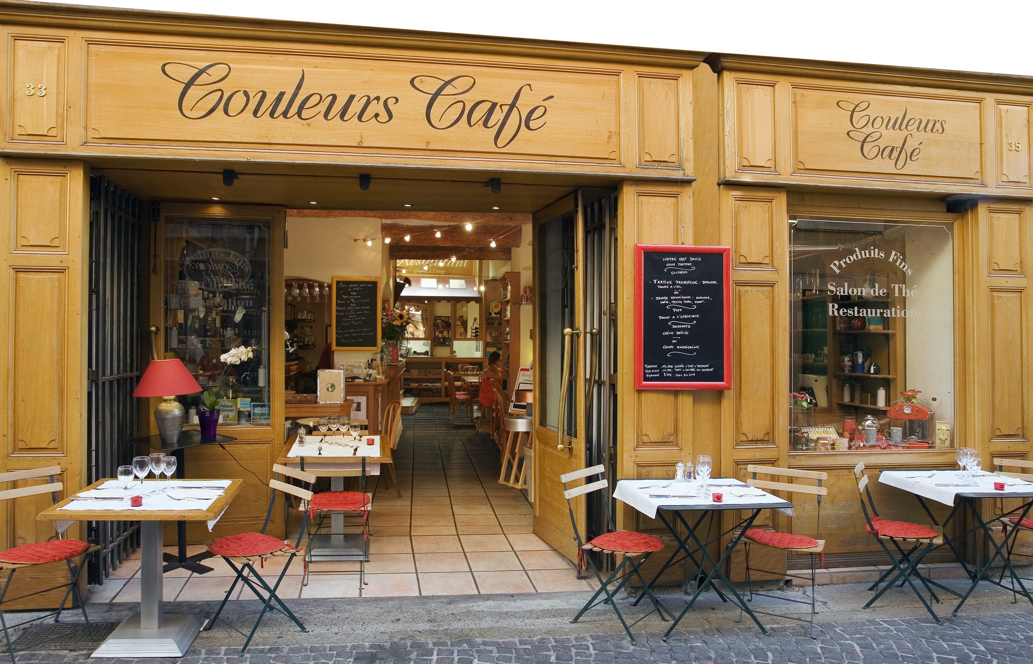 Restaurant Café Fleurs Au Jardin D'aubanel