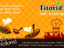 Titoria Wok, Restaurant Vitré