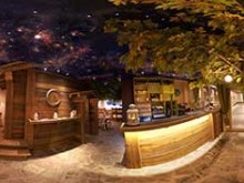 Restaurant Dans Le Jardin Des Alpes