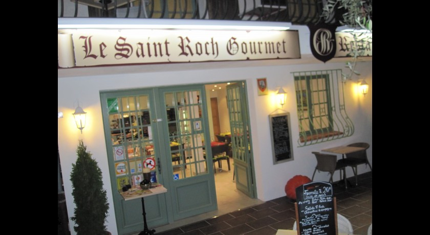 Restaurant Le Saint-roch Gourmet Coaraze