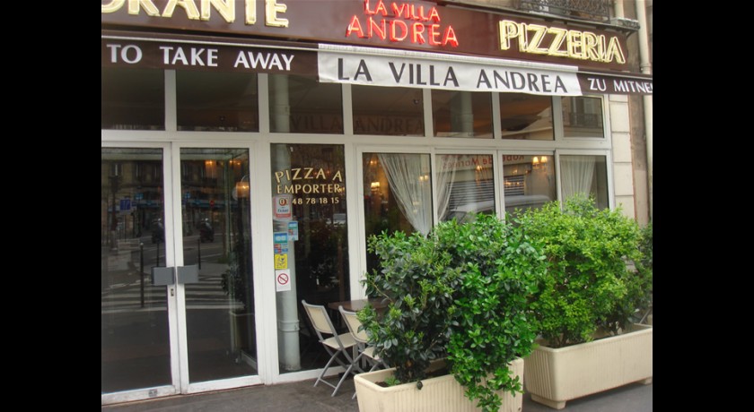 Restaurant La Villa Andrea Paris