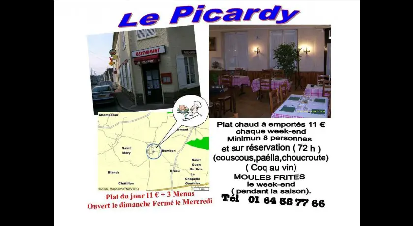 Restaurant Le Picardy Bombon