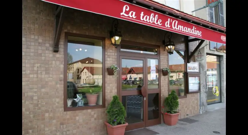 Restaurant La Table D'amandine Meximieux