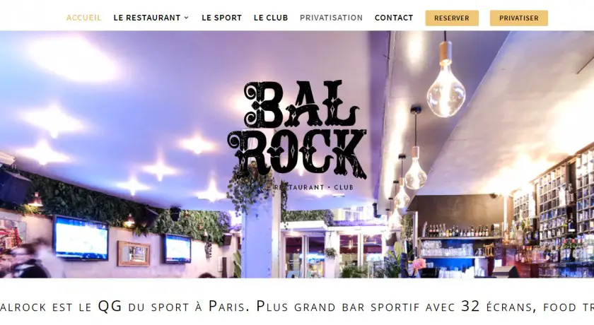 Restaurant Le Bal Rock Paris