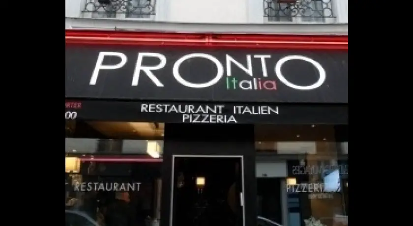 Restaurant Pronto Italia 17e Paris