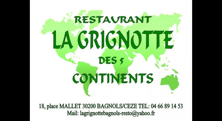Restaurant La Grignotte Des 5 Continents Bagnols-sur-cèze