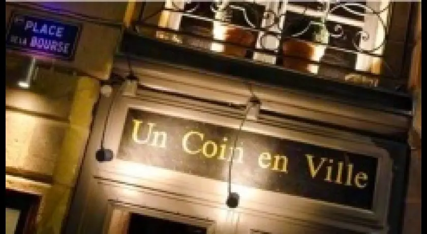 Restaurant Un Coin En Ville Nantes