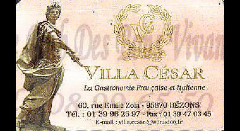 Restaurant Villa Cesar Bezons