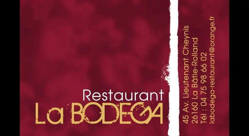 Restaurant La Bodega La Bâtie-rolland