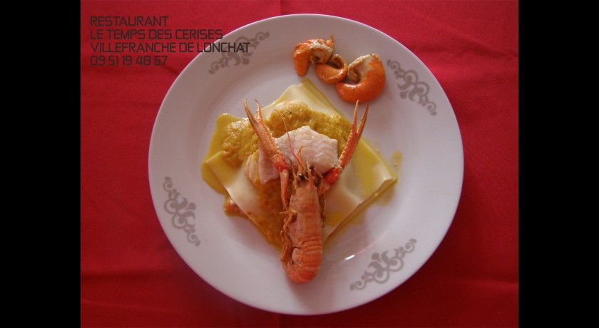Restaurant Bar Le Temps Des Cerises Villefranche-de-lonchat