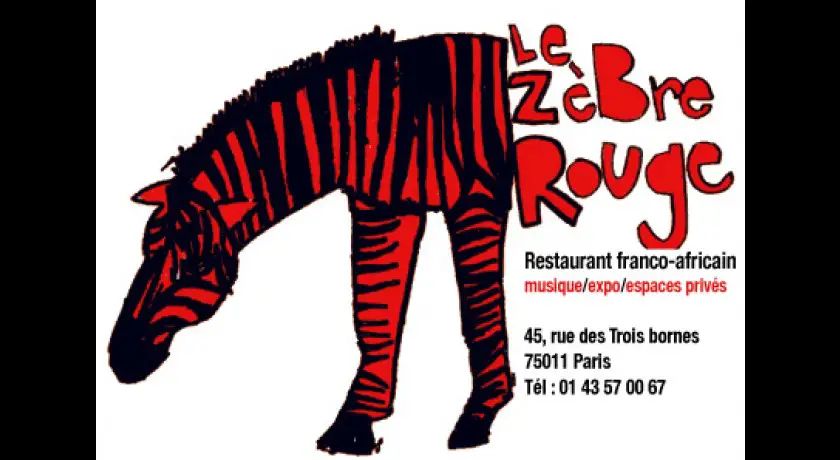 Restaurant Le Zèbre Rouge Paris