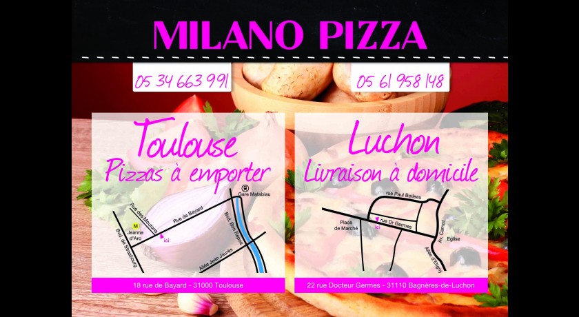 Restaurant Milano Pizza Bagnères-de-luchon