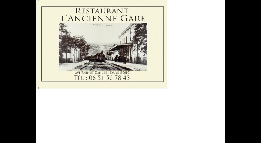 Restaurant L'ancienne Gare Sauve
