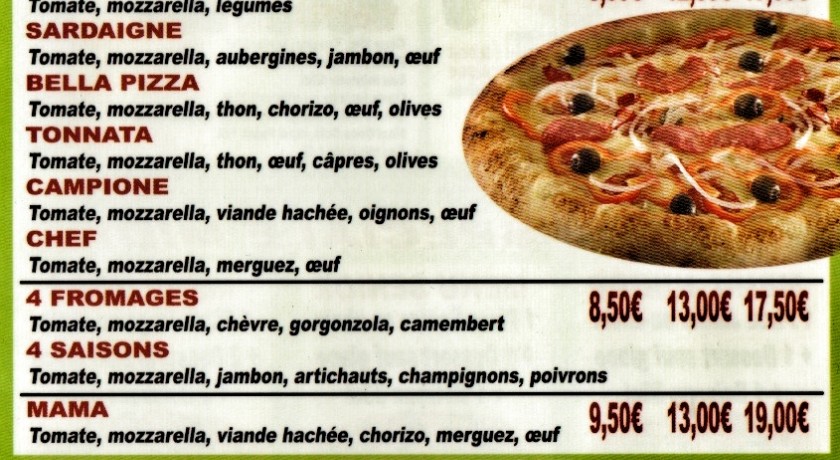 Restaurant Bella Pizza Evreux