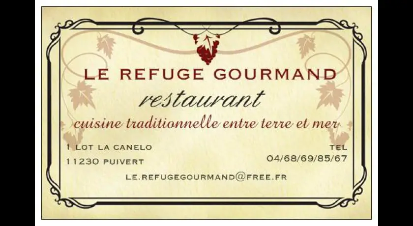 Restaurant Le Refuge Gourmand Puivert