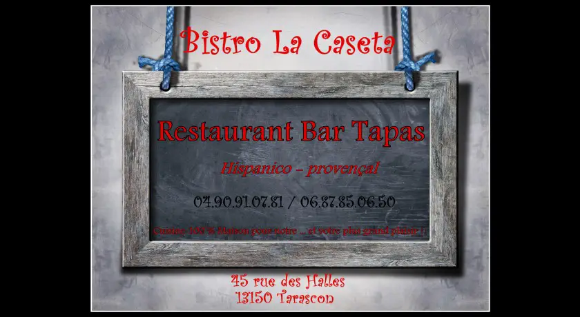 Restaurant Bistro La Caseta Tarascon