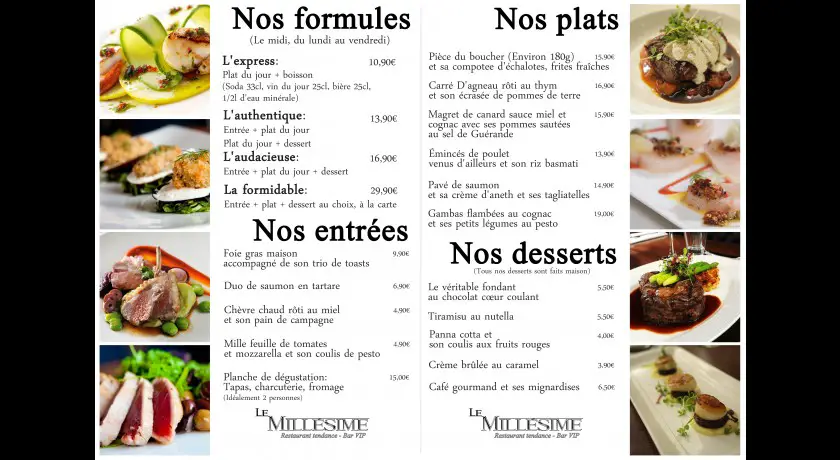 Restaurant Le Millesime Noisy-le-grand