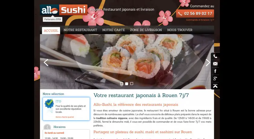 Restaurant Allo-sushi Rouen Rouen