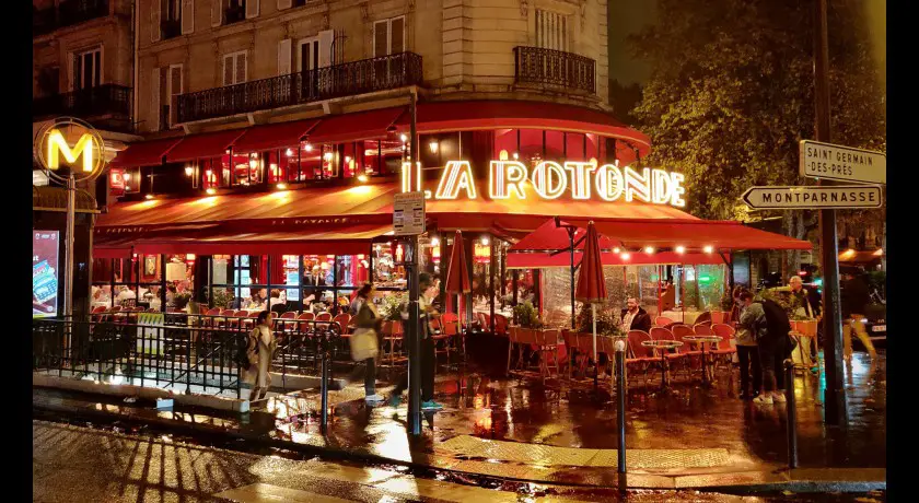 Restaurant La Rotonde Montparnasse Paris