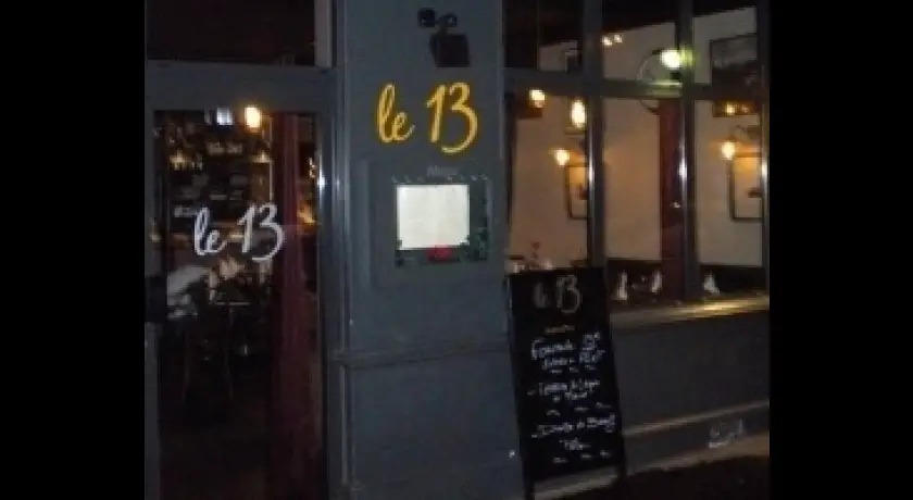Restaurant Le 13 Paris
