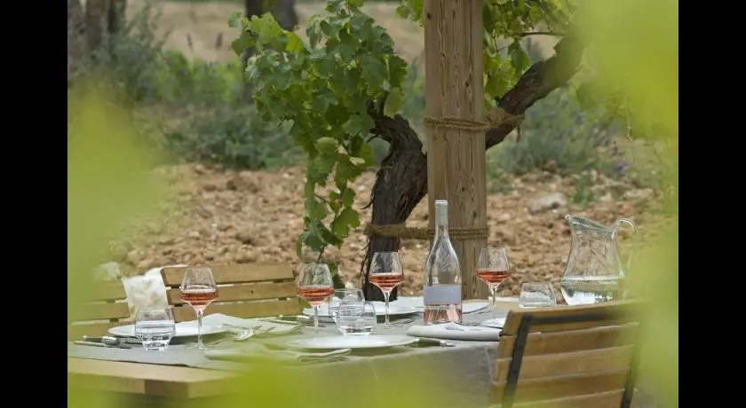 Restaurant La Coquillade - Le Bistrot Et Son Jardin Dans Les Vignes Gargas