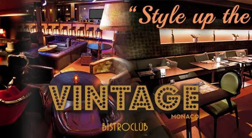 Restaurant "vintage" Bistroclub Monaco