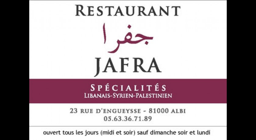 Restaurant Jafra Albi