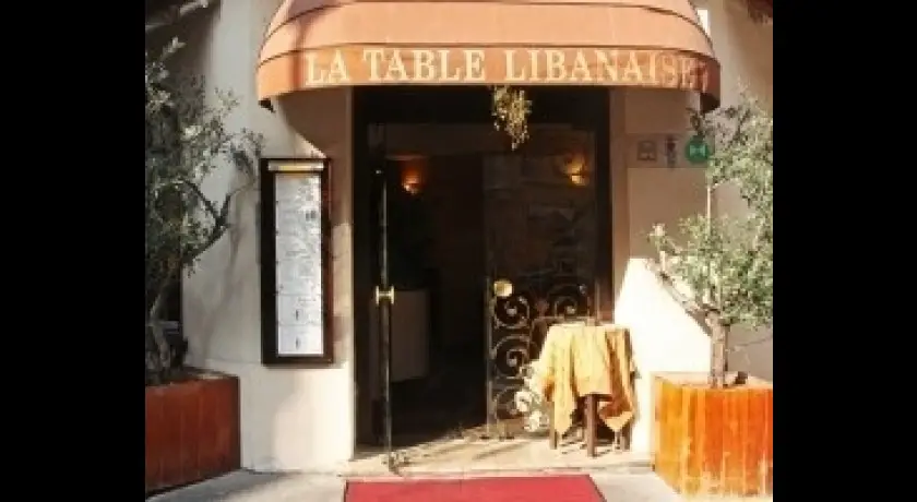 Restaurant La Table Libanaise Paris