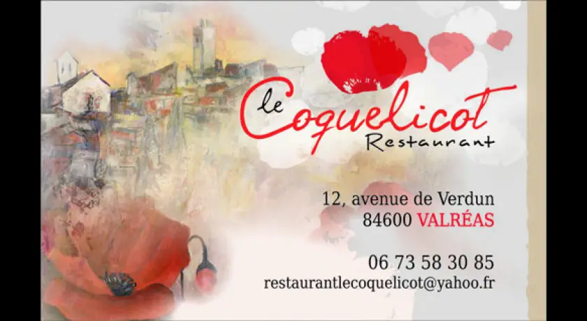 Restaurant Le Coquelicot Valréas
