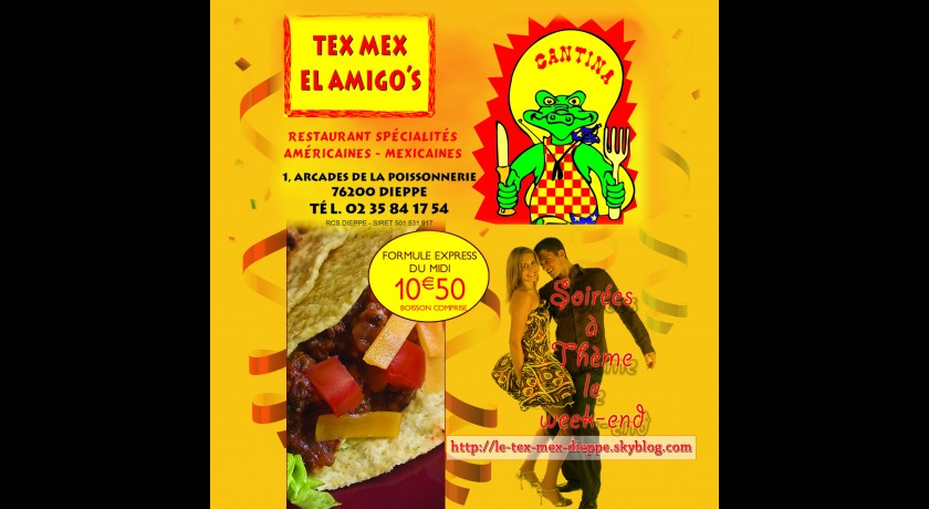 Restaurant Tex Mex El Amigo's Dieppe