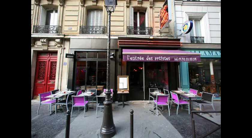 Restaurant L'entrée Des Artistes Paris