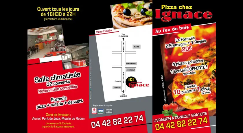 Restaurant Pizza Chez Ignace Auriol